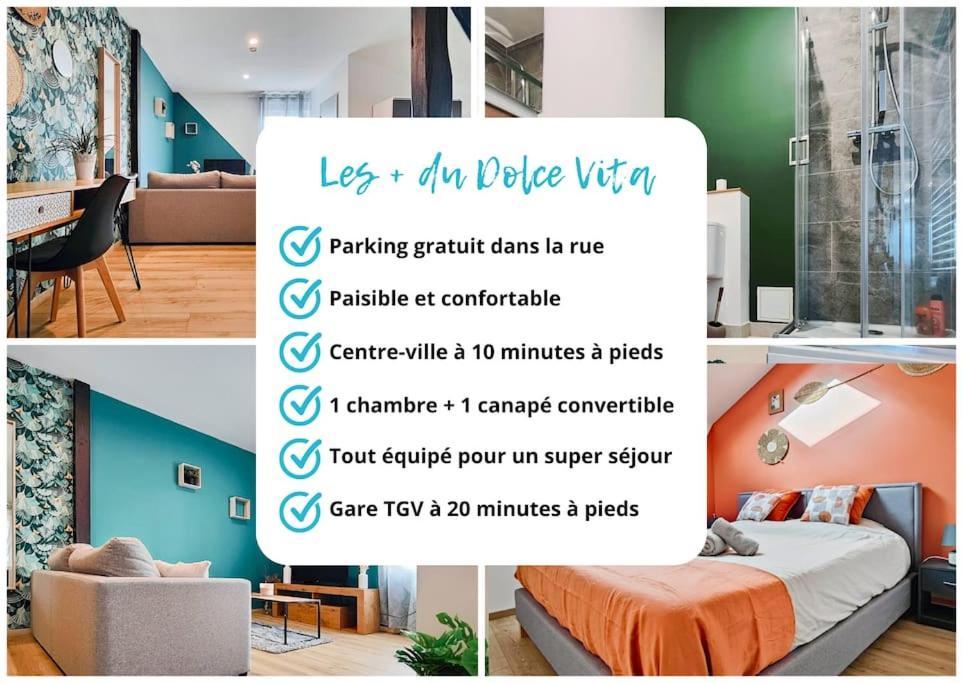 Dolce Vita - Centre-Ville - Paisible - Moderne 牟罗兹 外观 照片